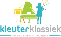 Kleuterklassiek | Note en snare vir beginjare. Logo